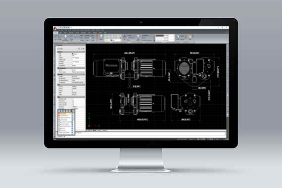 CMS IntelliCAD *.dwg file compatible cad software
